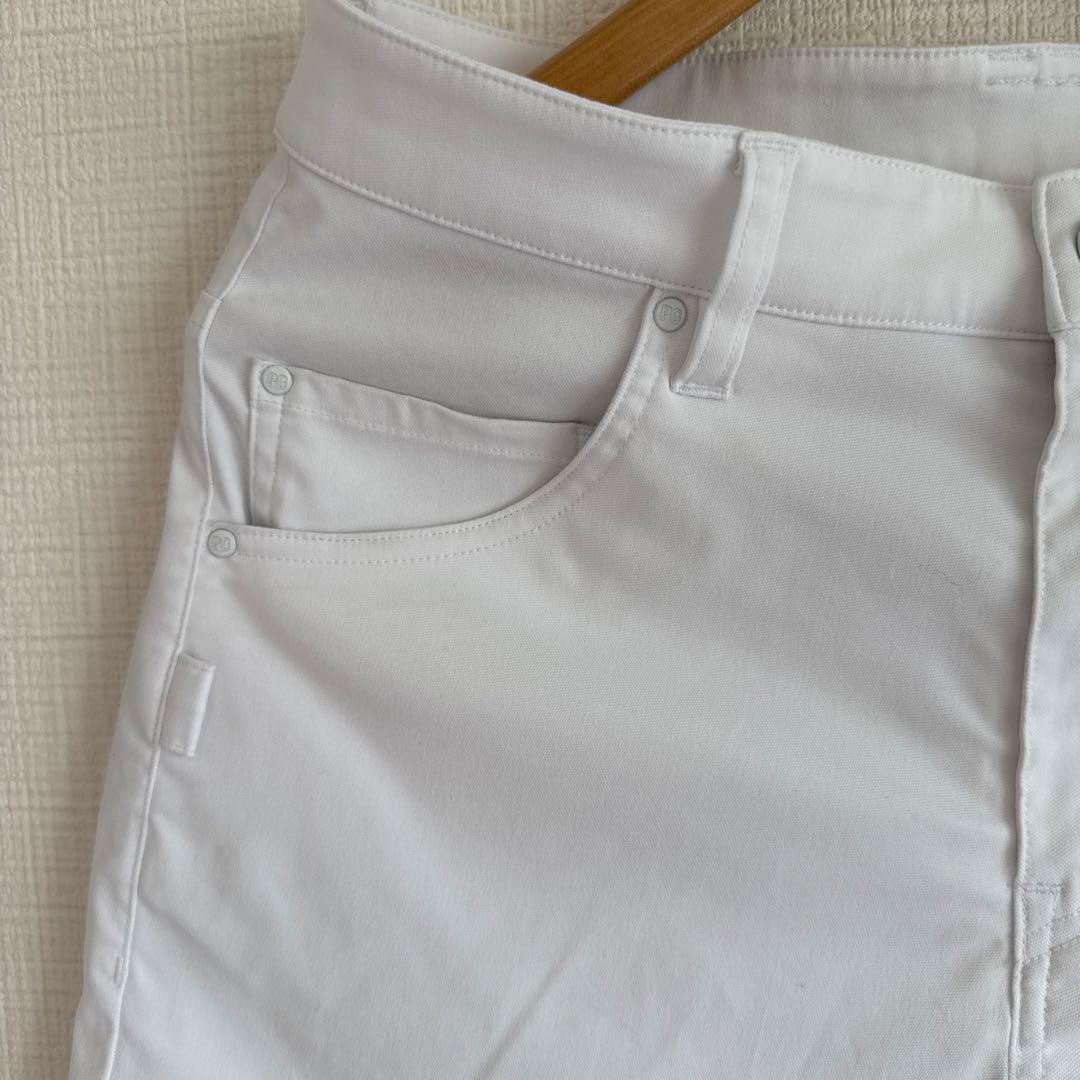 24購入】パーリーゲイツ パンツ ハーフパンツ 短パン 白