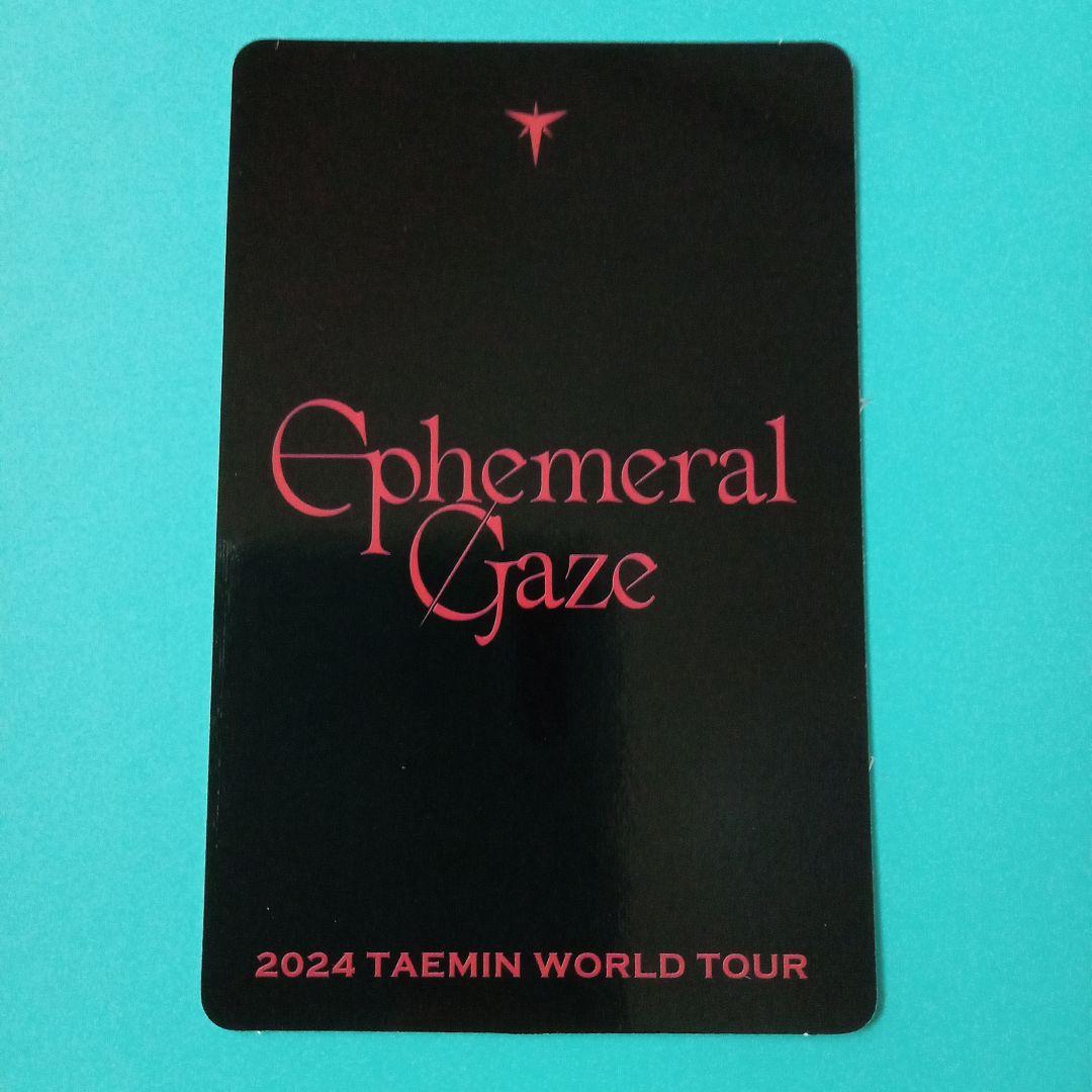 Amazon.co.jp: SHINee テミン TAEMIN ツアーEphemeral Gaze