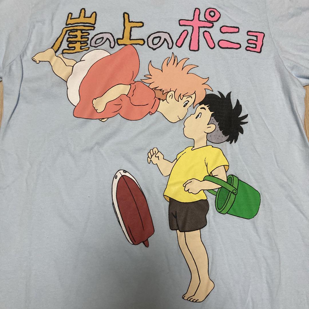 入手難⭐︎崖の上のポニョ ポニョと そうすけ Tシャツ スタジオ