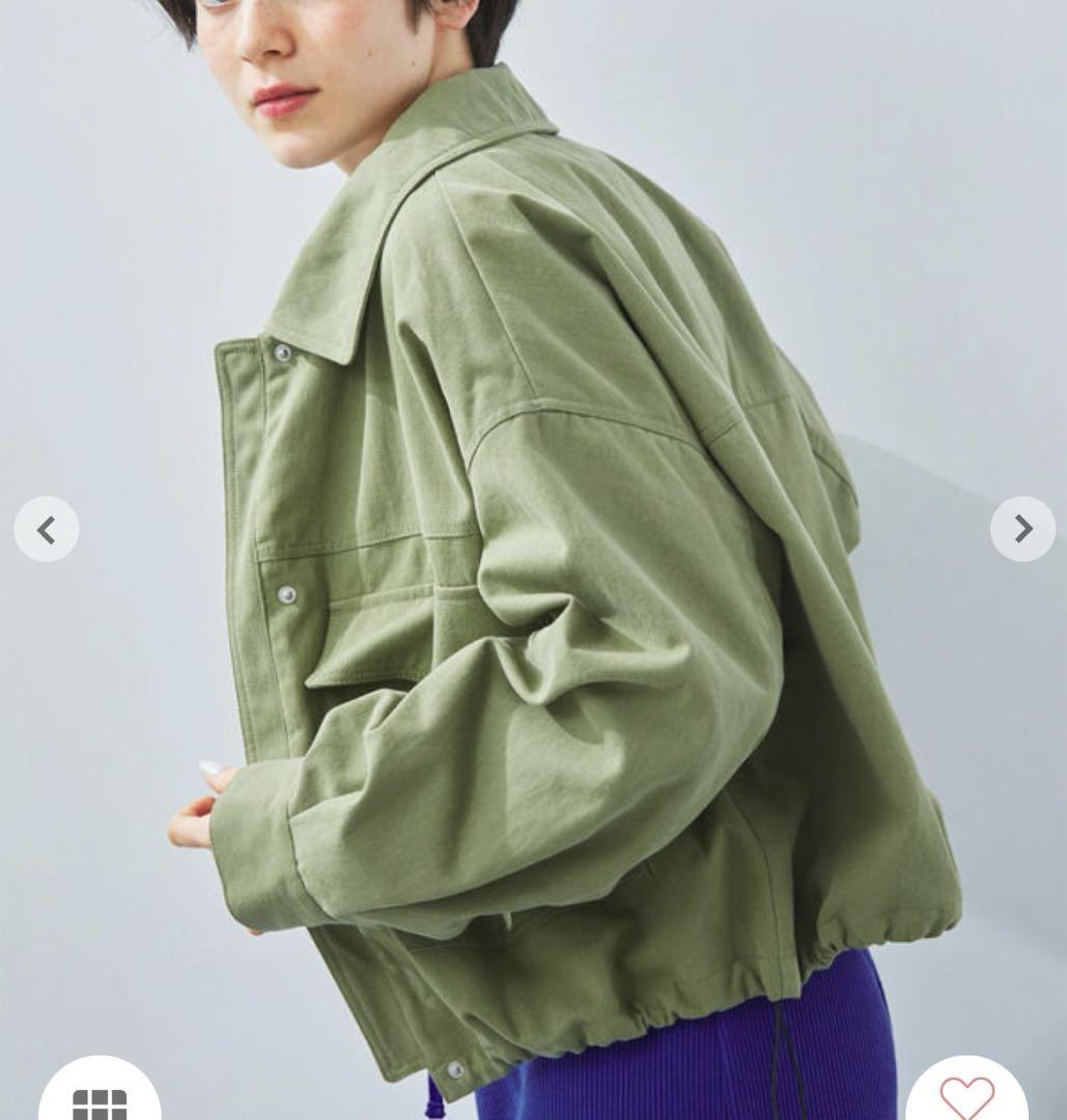 今期完売⭐︎ＳＭ２⭐︎ ツイルショートブルゾン