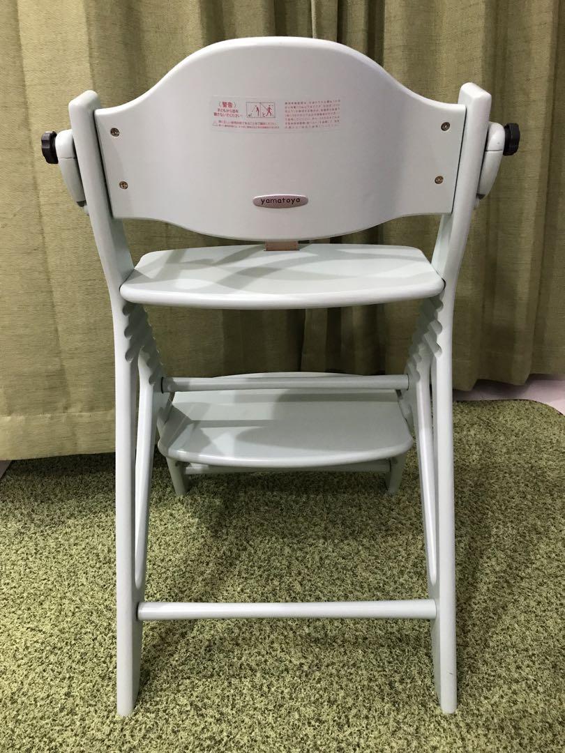 100％本物保証！ メルカリ出品 木製ハイチェア 大和屋アッフルチェア ベビー用家具