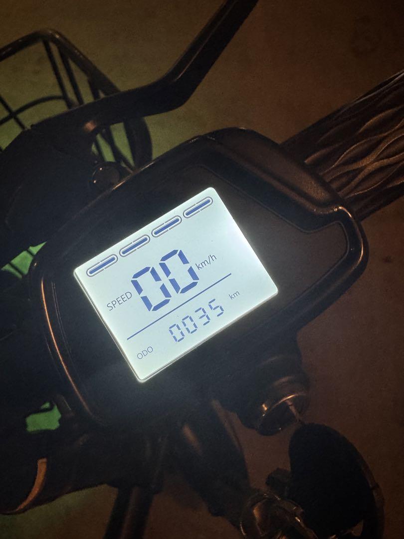 折りたたみ式ブラック自転車