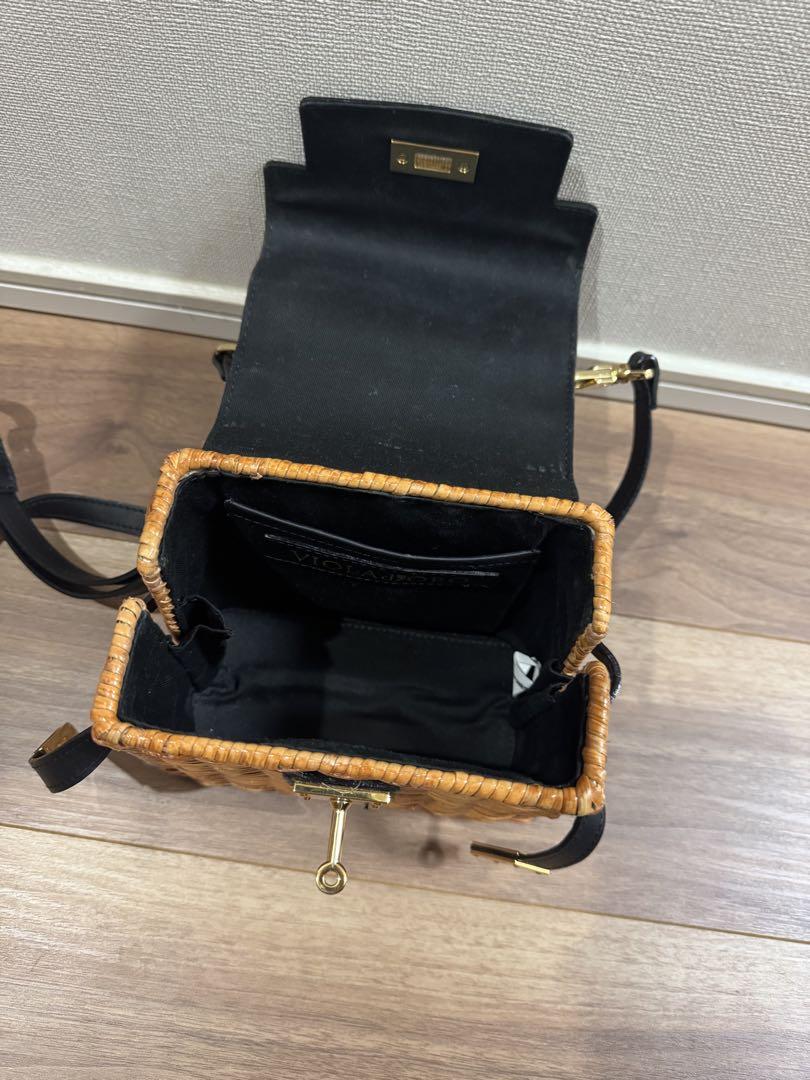 SHIROSVIOLAd’ORO バスケットバック