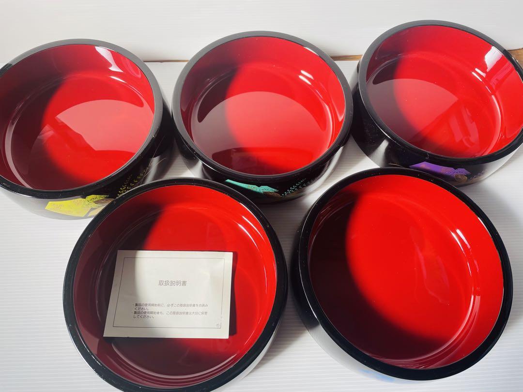 寿司桶 5個セット 漆器 食器