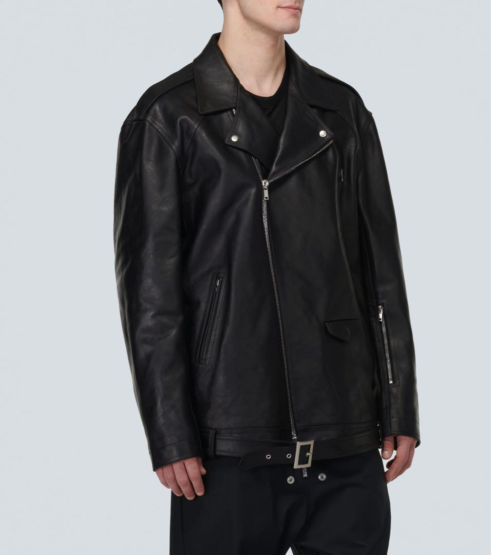 芸能人愛用 新品⭐︎RickOwens レザージャケット 画像7