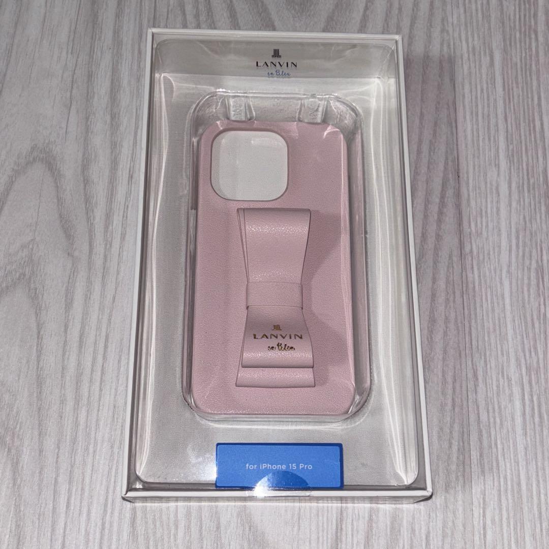 【新品未使用】ランバン　iPhone15pro ケース