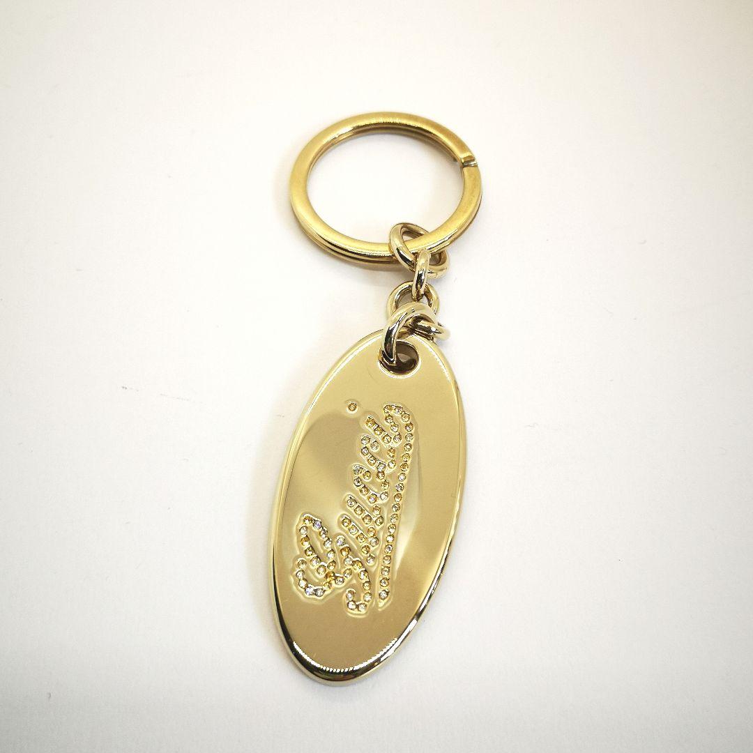 新品未使用 GUCCI グッチ ラインストーン キーホルダー チャーム