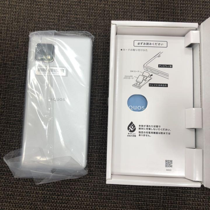 新品 AQUOS sense4 basic A003SH シルバー 2jP7f-m90312626521 最新作通販