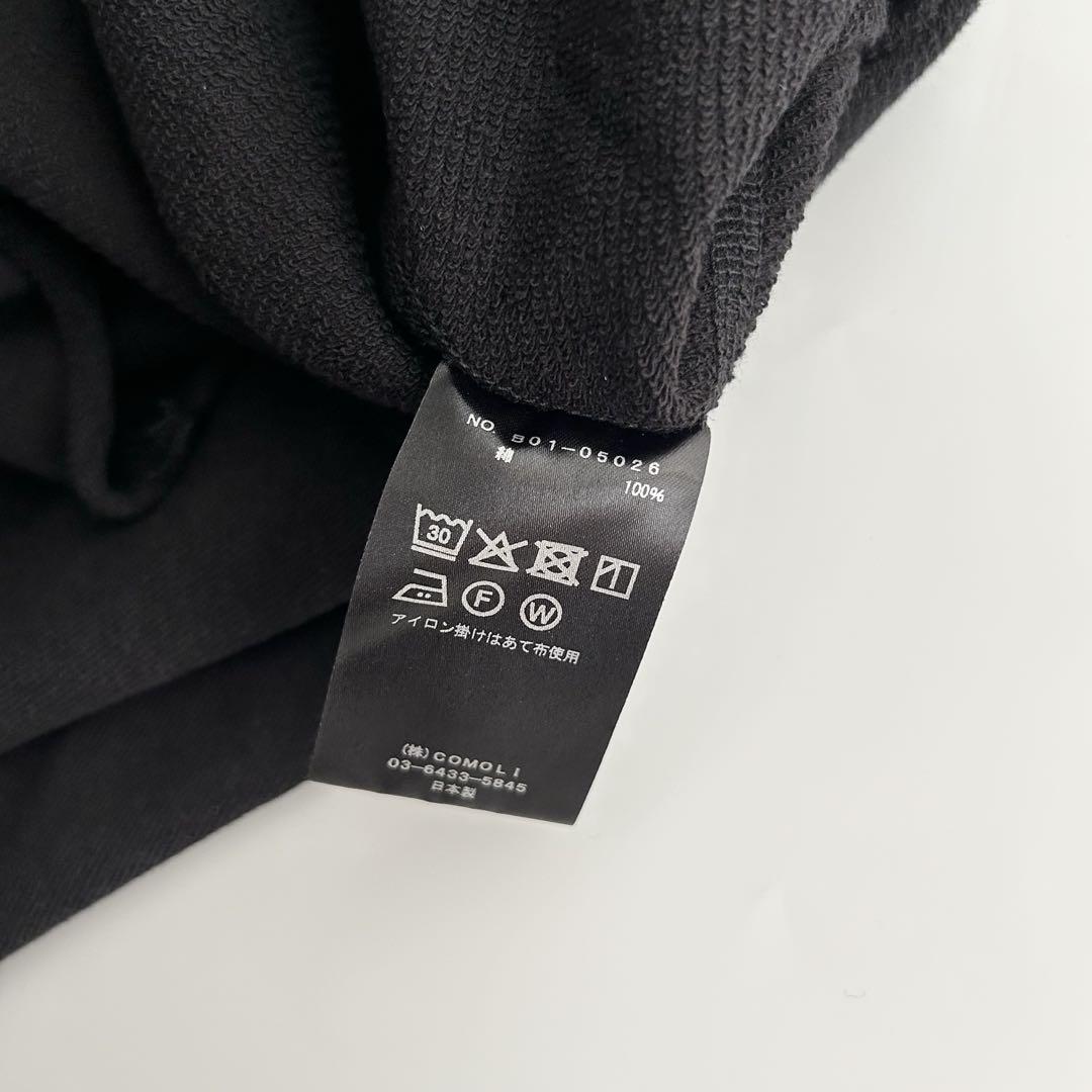 【新品タグ付き】25ss COMOLI LWコットン裏毛 半袖クルー サイズ3