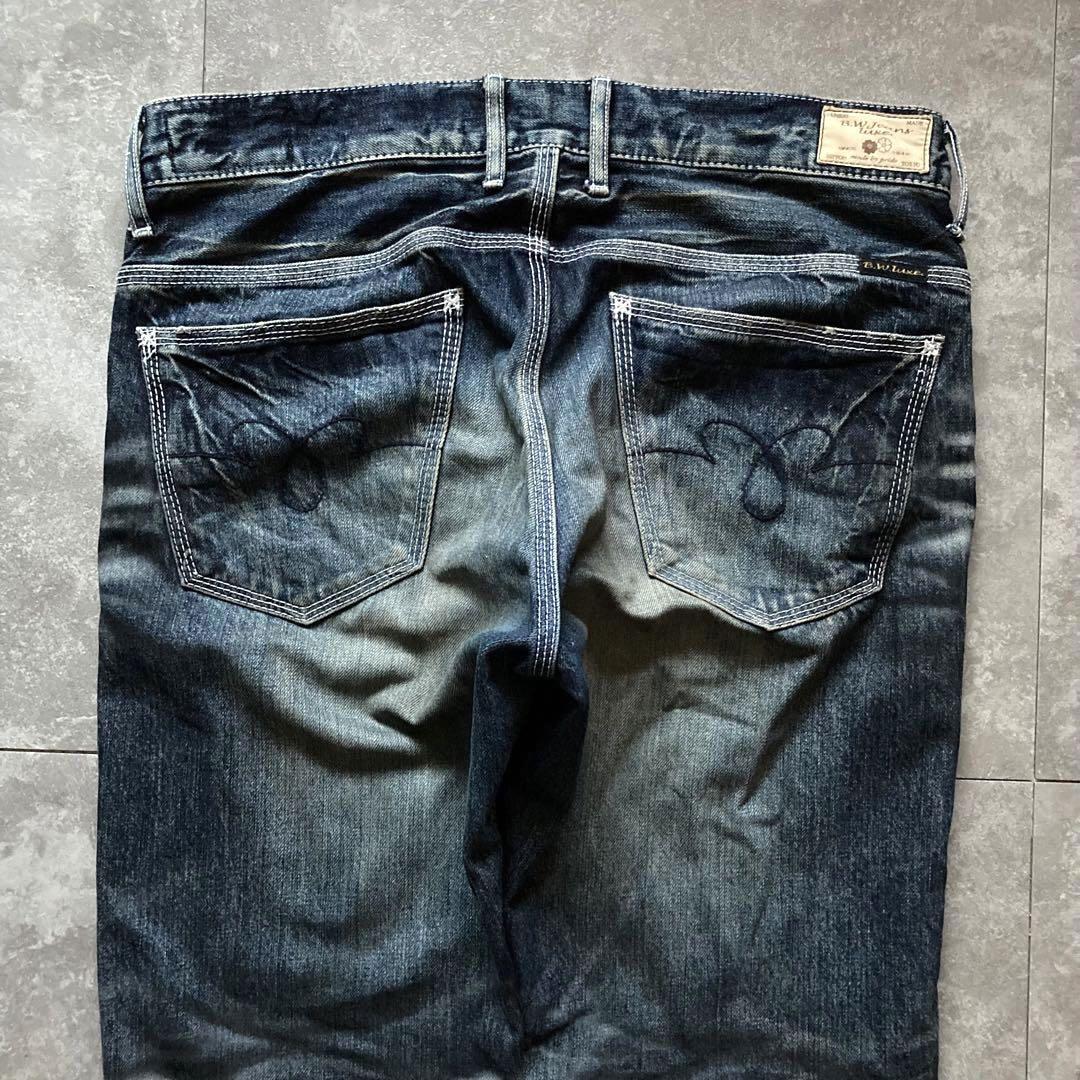 y2k グランジ フレアデニムパンツ ヴィンテージ加工 平成ギャル 鬼髭 00s y2k グランジ デニム テック フレア 平成 ギャル ワイド ブーツ