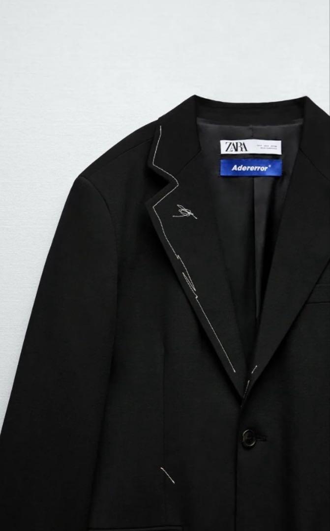 ☆レアコラボ☆【Ader Error xZara】☆オーバーサイズブレザー☆ zara adererror オーバーサイズブレザー XS ブラック