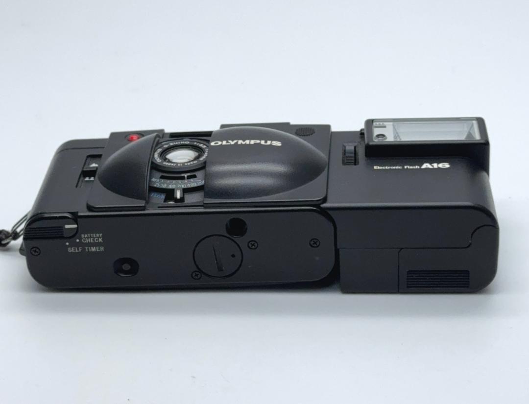 【完動品】OLYMPUS XA A16 フィルムカメラ 動作確認済み 完動品】OLYMPUS XA+A16 フィルムカメラ 動作確認済み