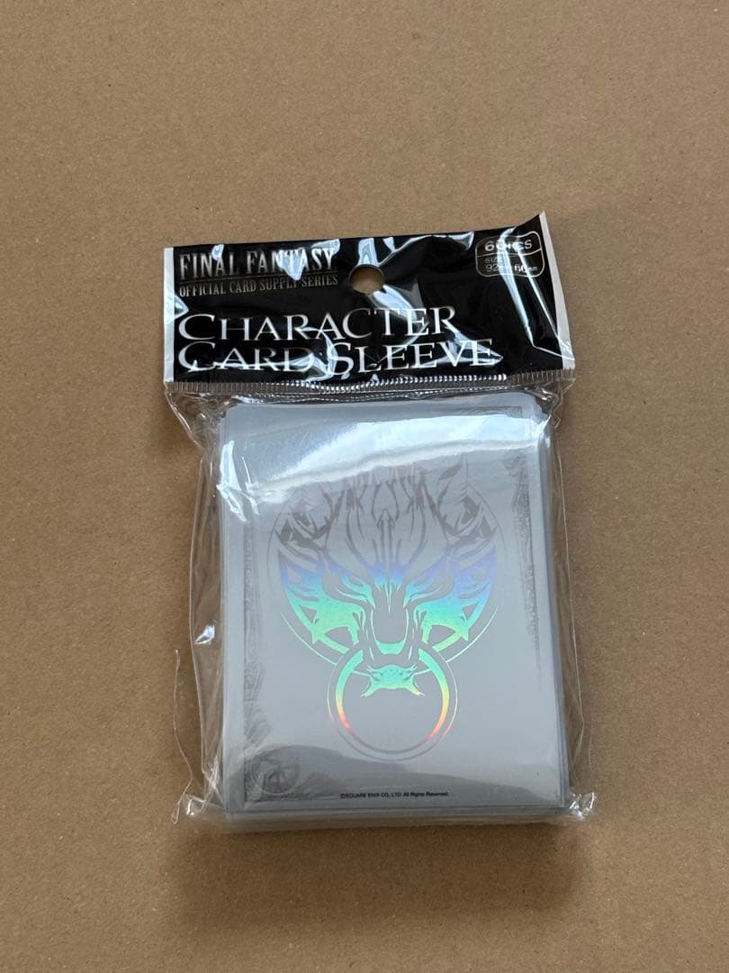 ファイナルファンタジー ff7 スリーブ クラウド目立った傷や汚れなし UP786_INFO