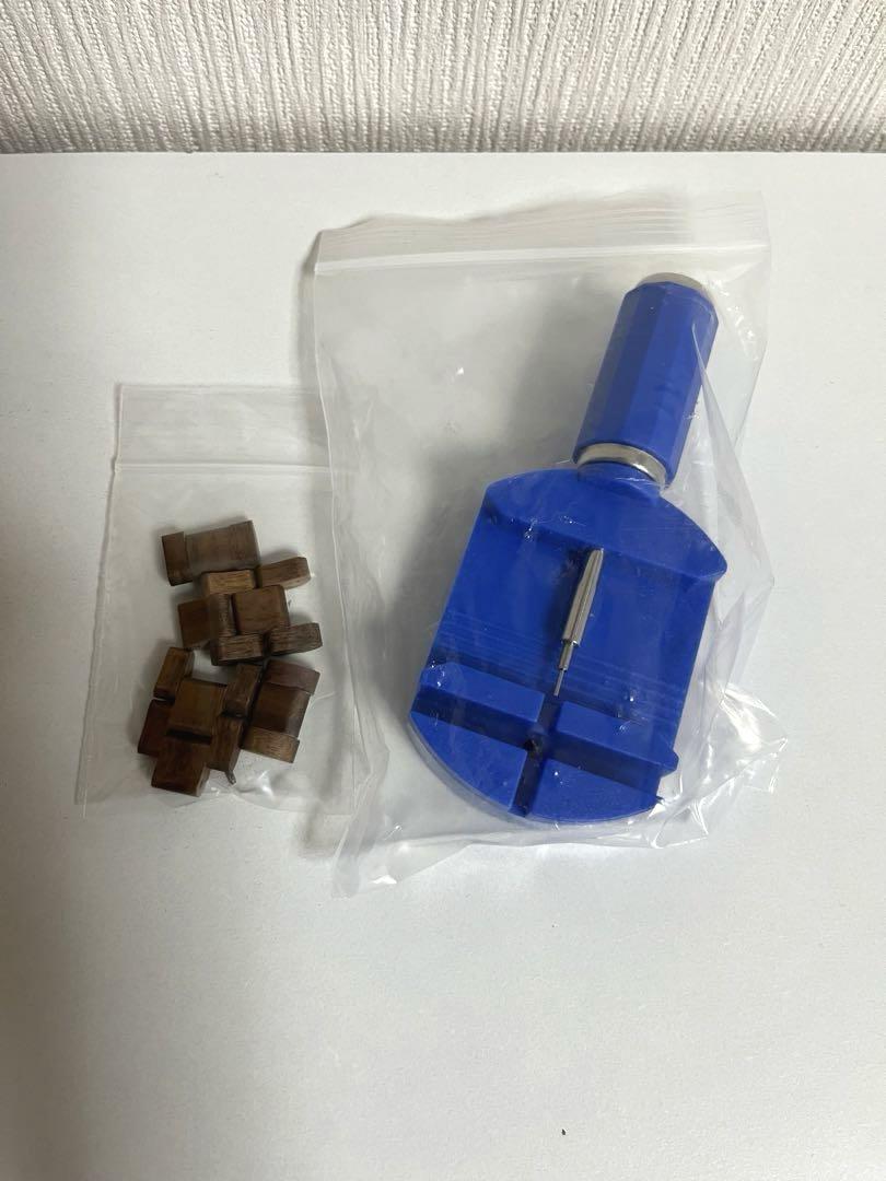 NOZ クオーツモデル ラピスラズリ ウォールナット天然木バンド 42mm
