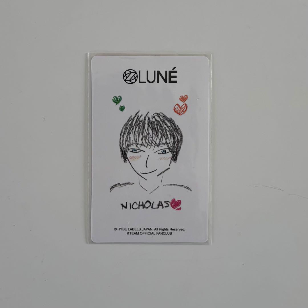 &TEAM 縁DAY ニコラス NICHOLAS トレカ タレントカード