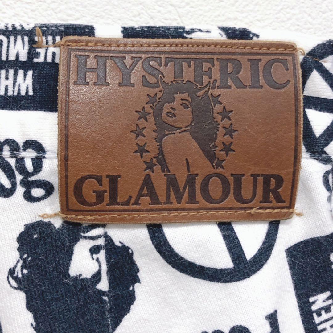 HYSTERIC GLAMOUR　doors ジムモリソン　 総柄バンド　パンツ