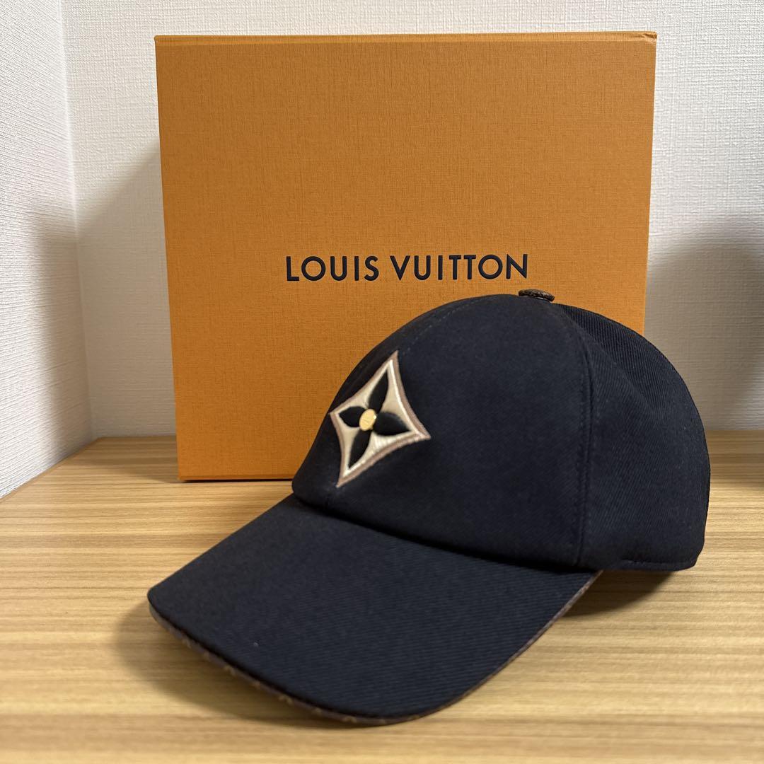 ルイヴィトン　LVキャップ　美品 LOUIS VUITTON - ルイヴィトン キャップの通販 by 汰瑯360's