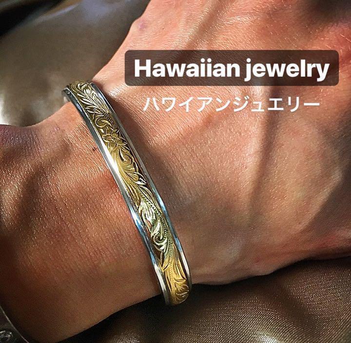 【返品不可】 ハワイアンジュエリー バングル ターコイズ ブレスレット メンズ アクセサリー