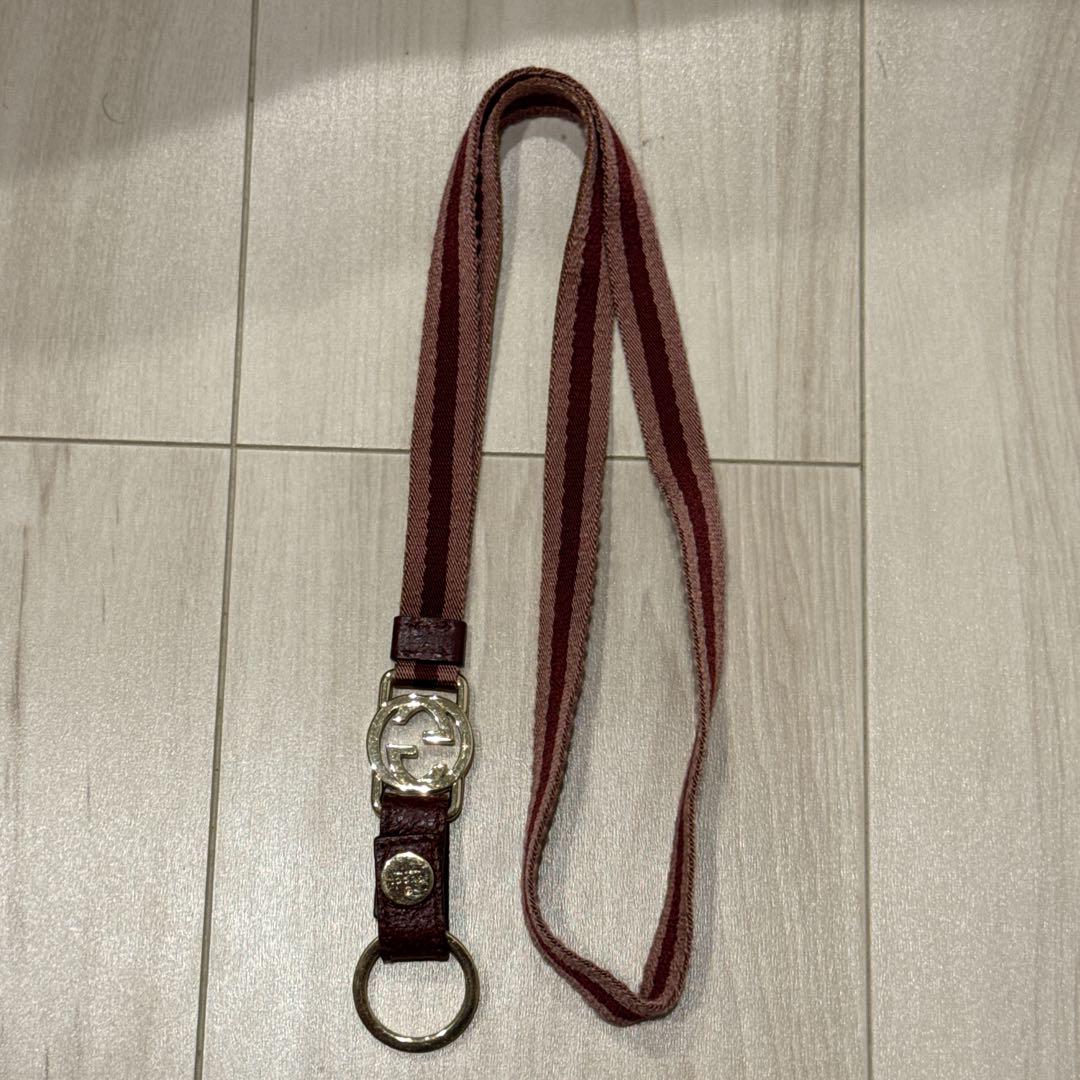 中古】GUCCI グッチ ネックストラップ 約50cm - メルカリ