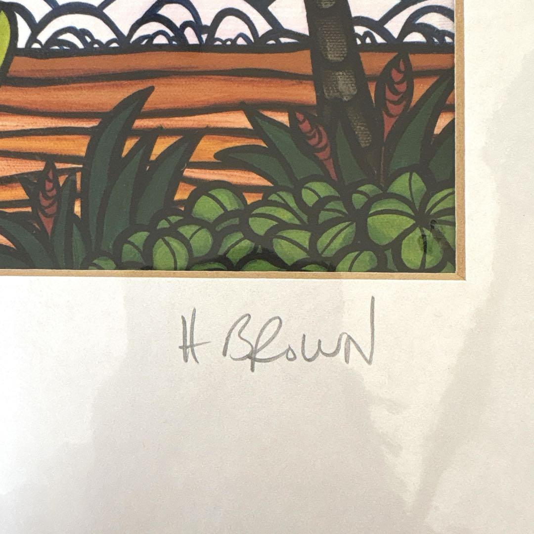 Heather Brown サーフィン シルクスクリーン