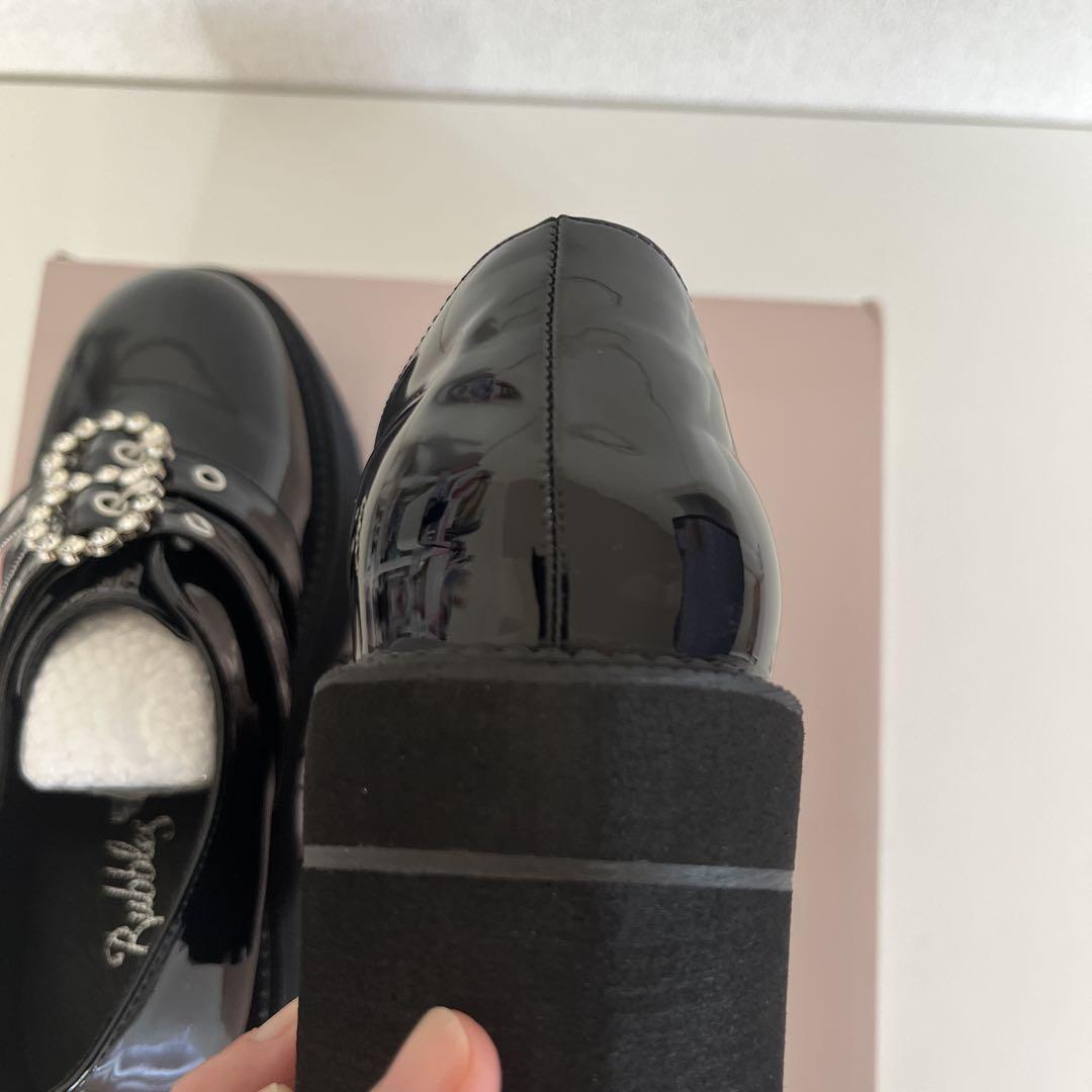 BUBBLESダブルバックル厚底シューズ⭐︎新品未使用品