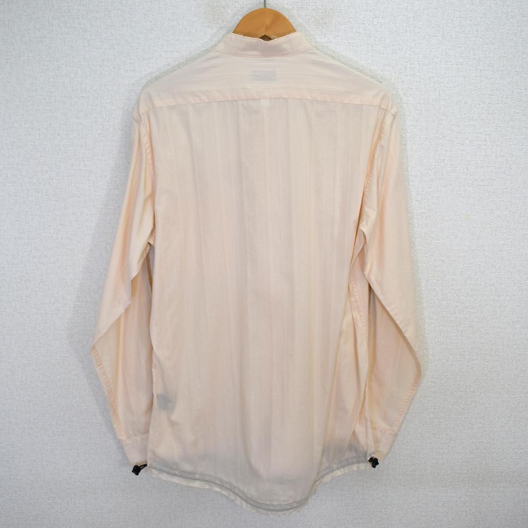 OLD PARK SHIRRING SHIRT 再構築バンドカラーシャツ