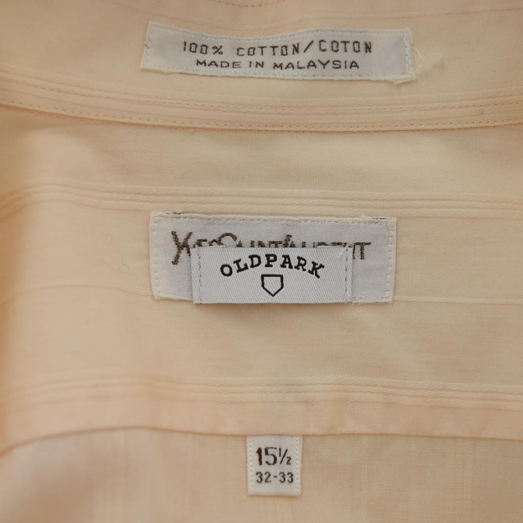 OLD PARK SHIRRING SHIRT 再構築バンドカラーシャツ