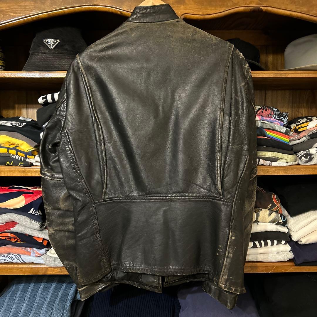 BRENT シングルレザージャケットL