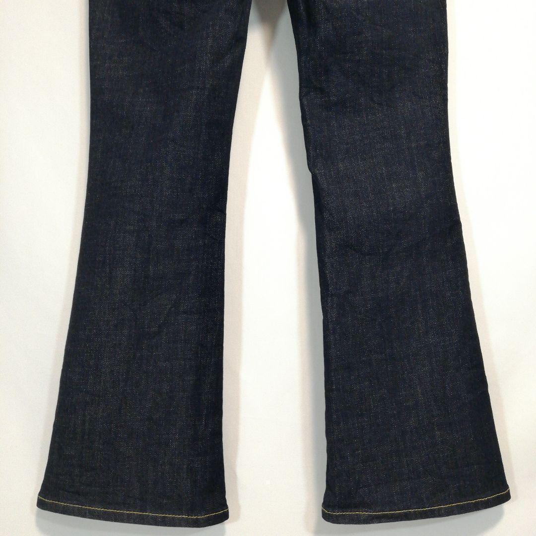 ブーツカット 濃紺