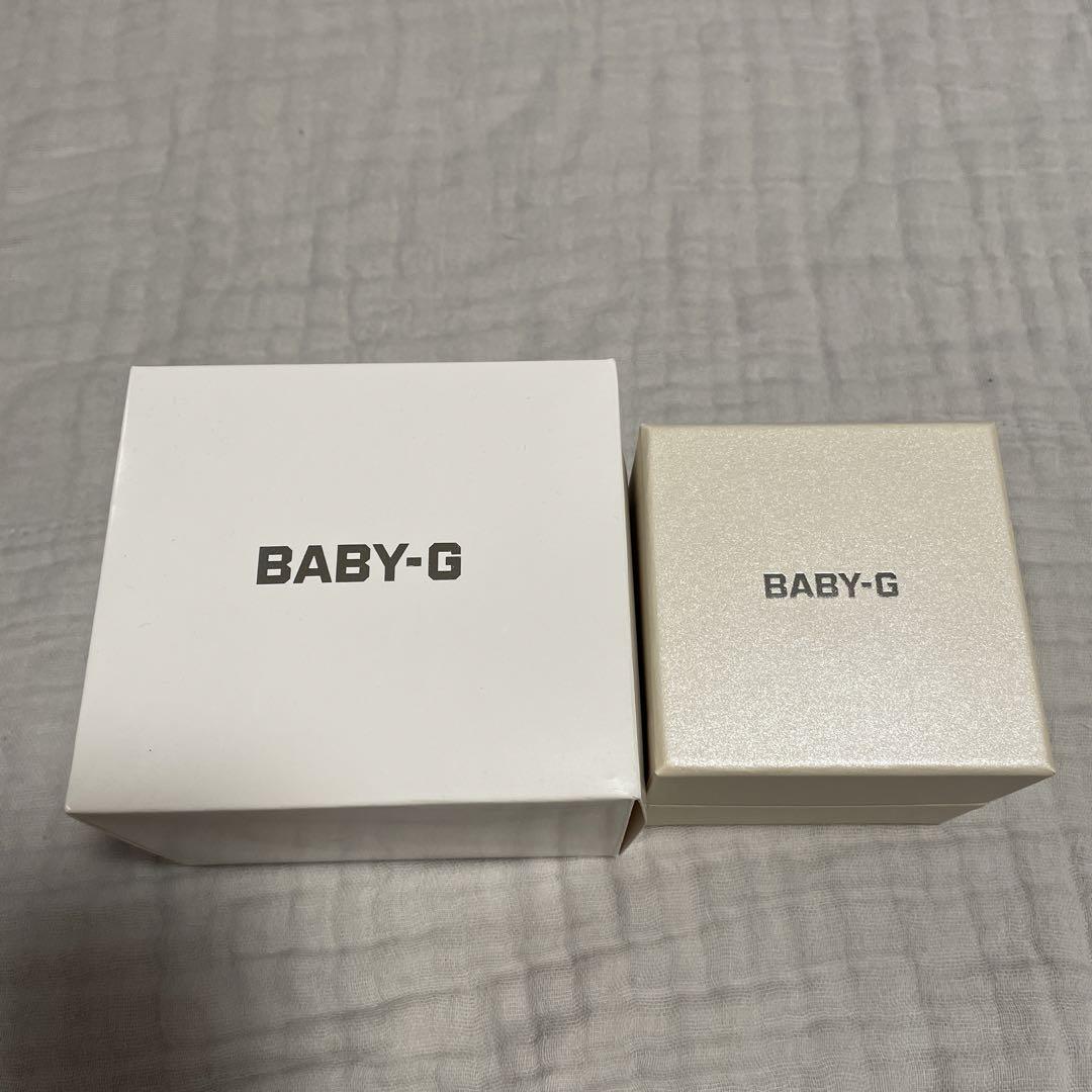 Baby-G ホワイト クォーツ腕時計 - メルカリ