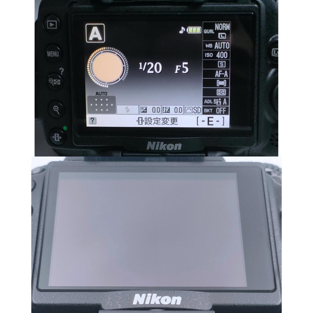美品 Nikon D5000 ダブルズームキット