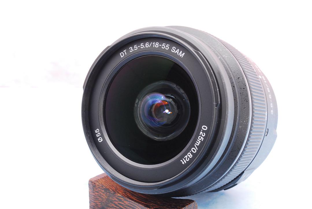 ソニー SONY α57★お得なWレンズ★一眼レフカメラ★ショット数少