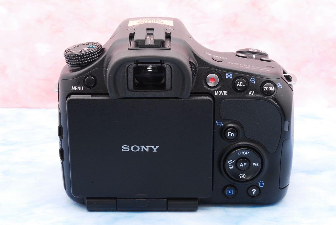 ソニー SONY α57★お得なWレンズ★一眼レフカメラ★ショット数少