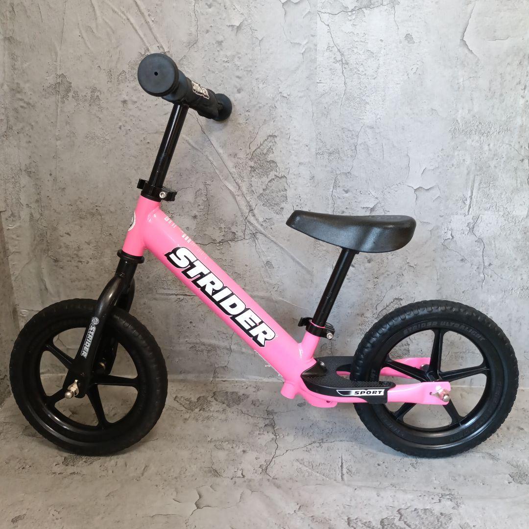STRIDER スポーツバランスバイク 12インチ ピンク
