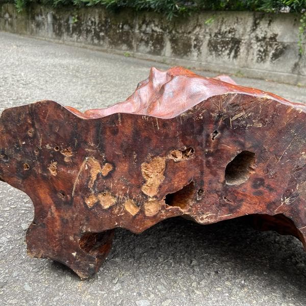 Y【伝統工芸】希少品!屋久杉? 置物 飾り オブジェ インテリア 木製 傷あり Y【伝統工芸】希少品!屋久杉? 置物 飾り オブジェ インテリア 木製 傷あり