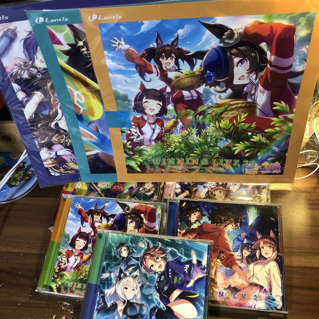 ウマ娘CD WINNING LIVE 18〜23 まとめ売りセット
