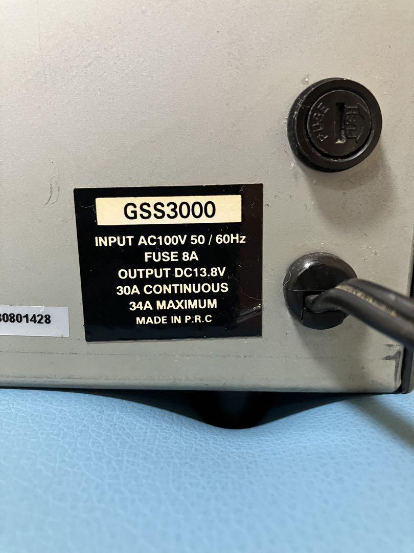 再値下げ❗️ 安定化電源★GSS3000★DIAMOND★DC13.8V/34A