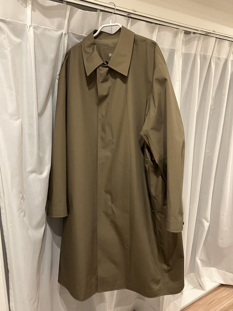 UNIQLO C ブロックテックステンカラーコート 新作XLサイズ