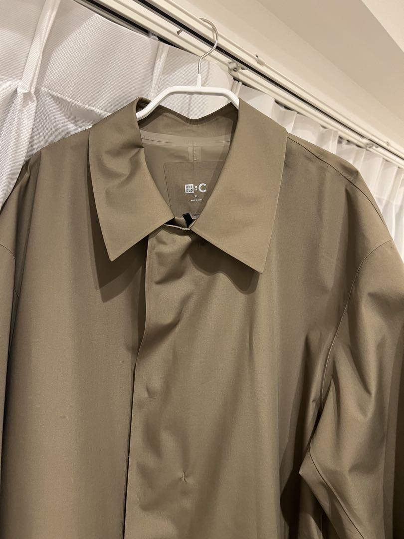 UNIQLO C ブロックテックステンカラーコート 新作XLサイズ