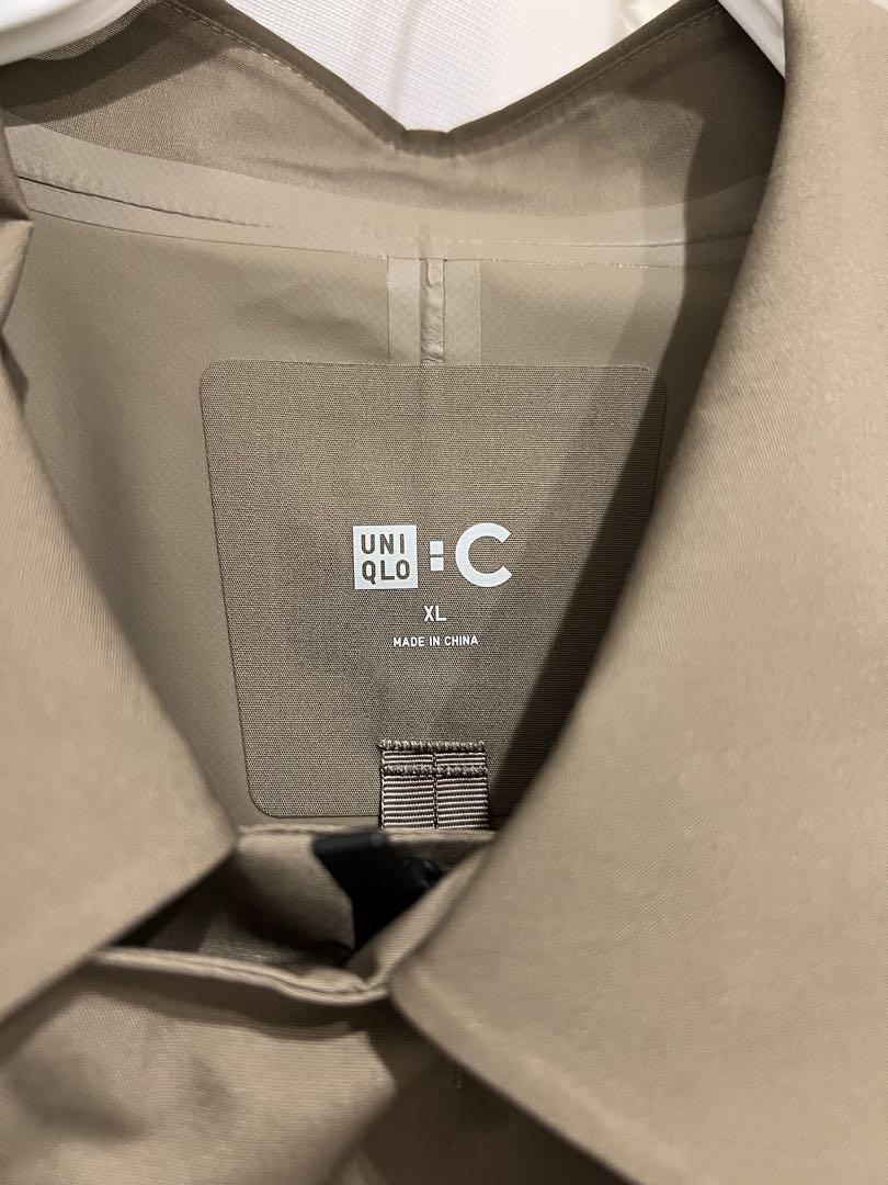UNIQLO C ブロックテックステンカラーコート 新作XLサイズ