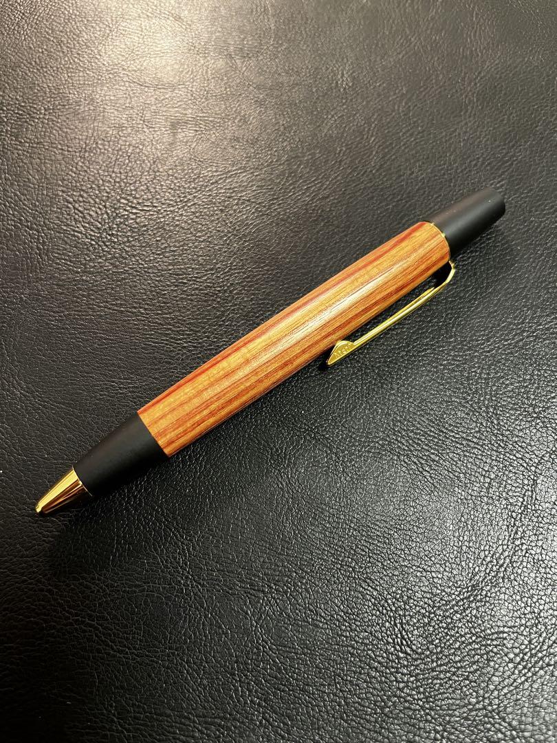 野原工芸　チューリップウッド　ロータリー　ボールペン