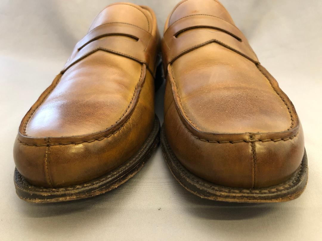 日本製好評 英国製靴チャーチChurchs101F大人のサドルローファーWesley CbTik-m90353377380 超歓迎お得