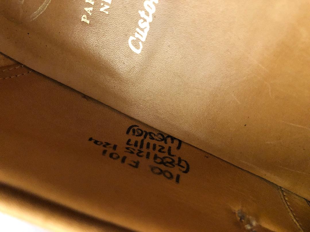 日本製好評 英国製靴チャーチChurchs101F大人のサドルローファーWesley CbTik-m90353377380 超歓迎お得