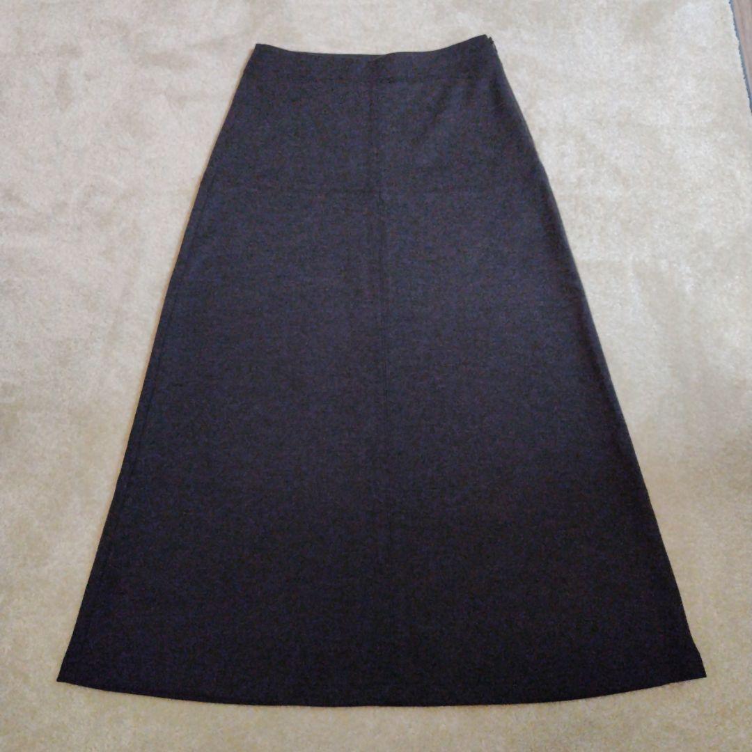 セオリーリュクス ロングスカート 36 チャコールメランジ セオリーリュクス ロングスカート 36 チャコールメランジ
