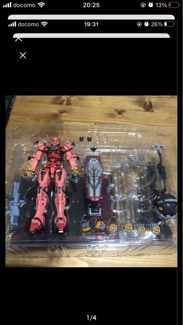 メタルロボット魂　赤いガンダム　ファンネルなし