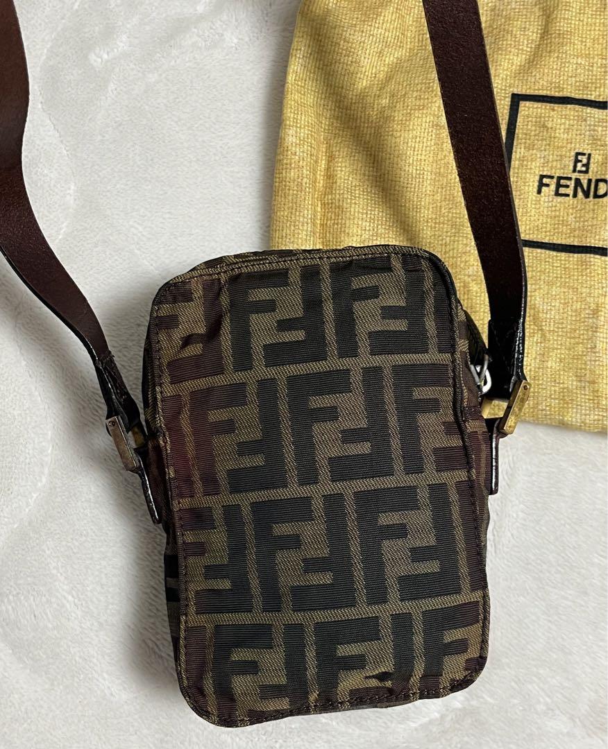 FENDI フェンディ　ショルダーバッグ　ズッカ柄　y2k