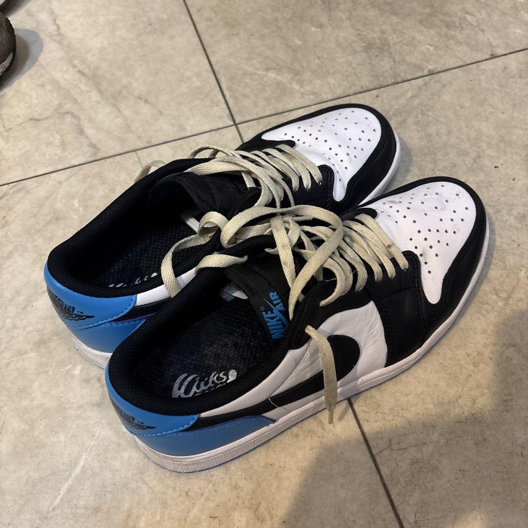 Nike Air Jordan 1 Low ホワイト/ブラック/ブルー