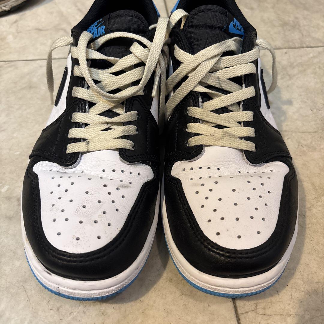 Nike Air Jordan 1 Low ホワイト/ブラック/ブルー