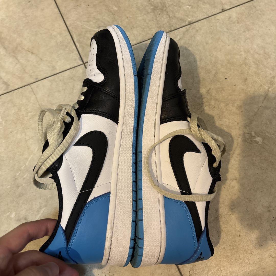 Nike Air Jordan 1 Low ホワイト/ブラック/ブルー