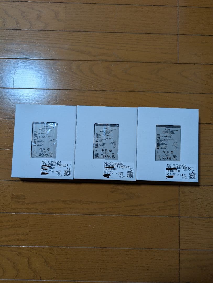 WS0-XTIO84202 三菱電機 製 3個セット目立った傷や汚れなし